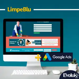 Criação do site Limpeblu Blumenau